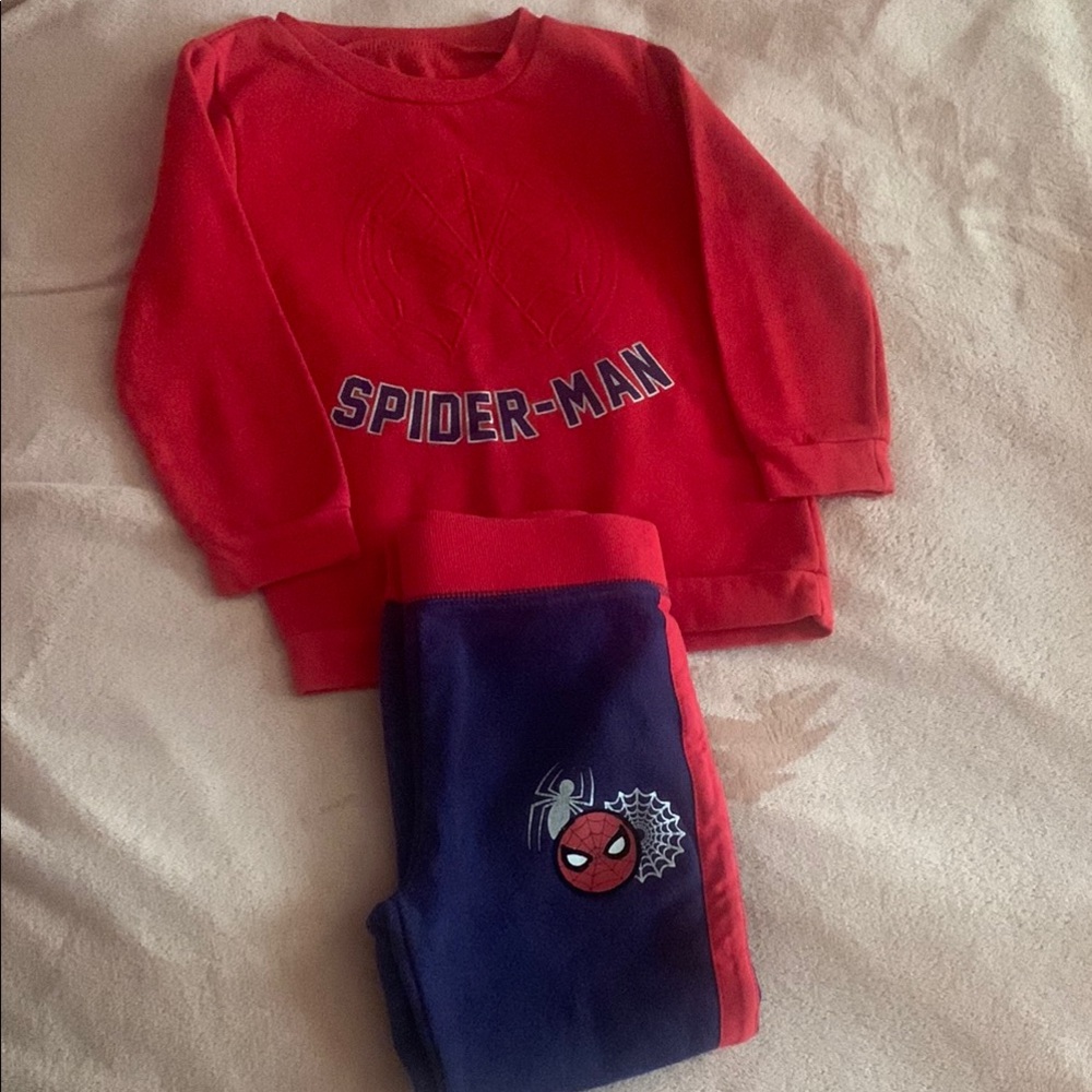 Spider-Man Red and Blue Pajama Set